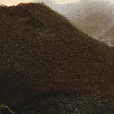 Alba Nei Catskills Thomas Cole tcl30 quadro stampa su tela Alba Nei Catskills Thomas Cole tcl30 quadro stampa su tela