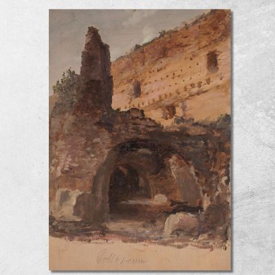 Il Colosseo Thomas Cole tcl32 quadro stampa su tela