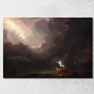 Il Viaggio Della Vita: Vecchiaia Thomas Cole tcl50 quadro stampa su tela