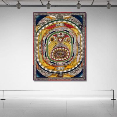 El Napf Adolf Wölfli, awl6 cuadro en lienzo