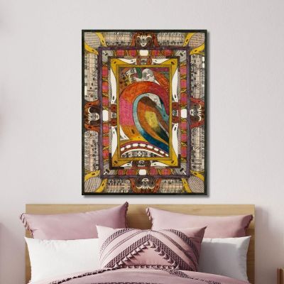 Fir - Forest - Hall Giant - City At Haxen - Lake Adolf Wölfli, awl43 canvas print