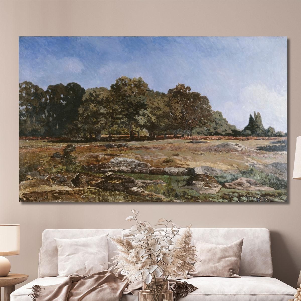 Sisley,LISIERE DE LA FORET DE