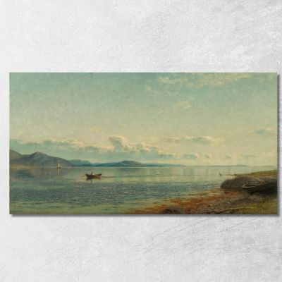 Da Bommelfjord Amaldus Nielsen ani54 quadro stampa su tela