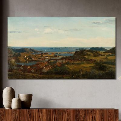 Aus Gjertsbjerg Mandal Amaldus Nielsen, ani65 drucken auf leinwand