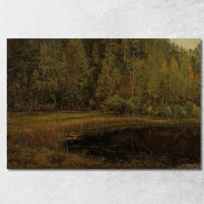 Autunno A Risør Amaldus Nielsen ani138 quadro stampa su tela