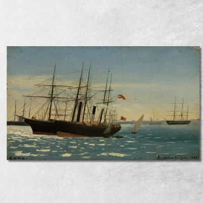 Alla Fonda Cadice Amaldus Nielsen ani179 quadro stampa su tela