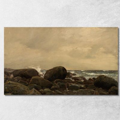 Atmosfera Di Pioggia Jaeren Amaldus Nielsen ani182 quadro stampa su tela
