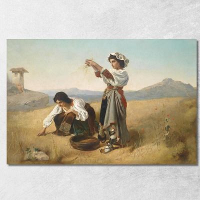 Dopo Il Raccolto Anton Romako arm42 quadro stampa su tela