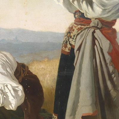 Dopo Il Raccolto Anton Romako arm42 quadro stampa su tela