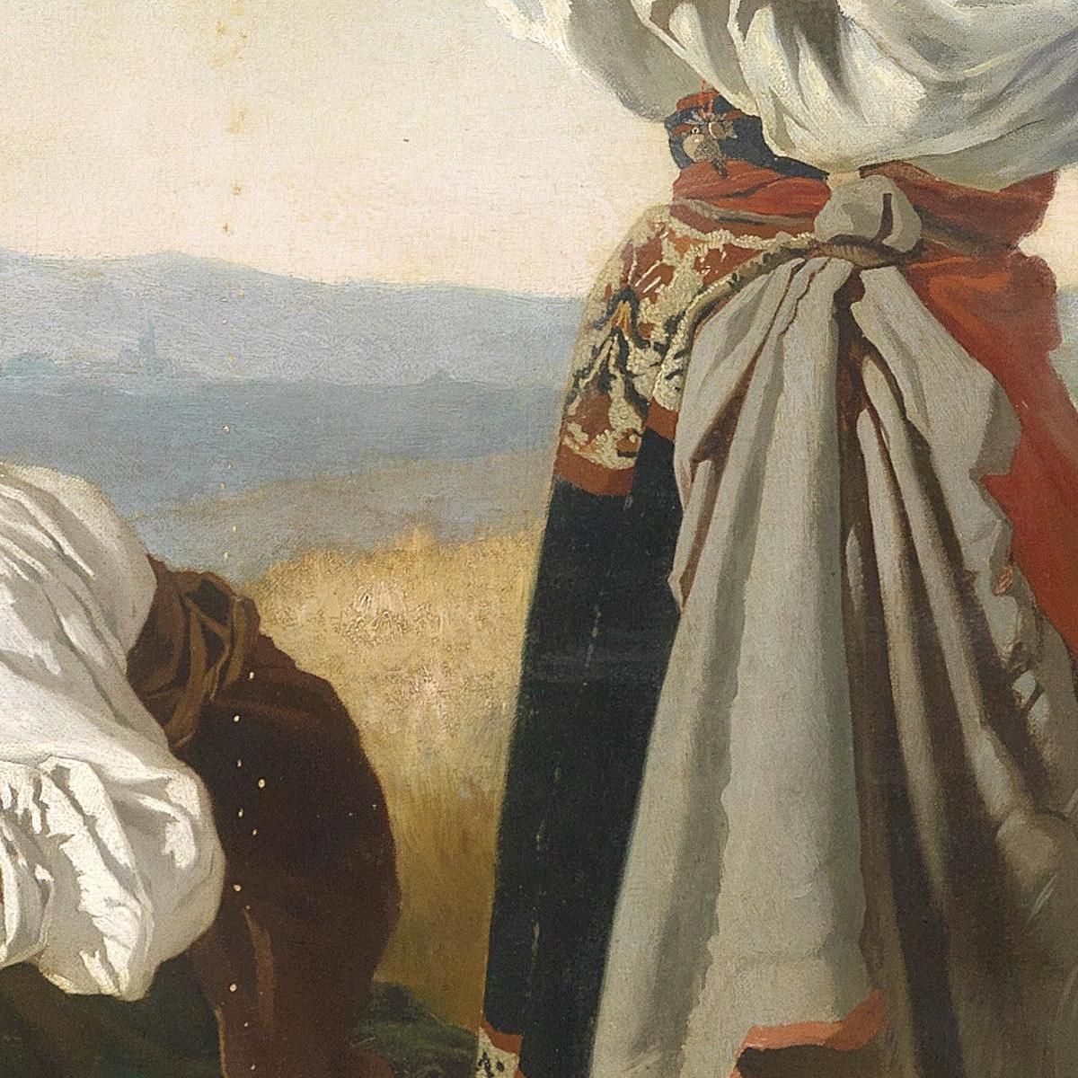 Dopo Il Raccolto Anton Romako arm42 quadro stampa su tela