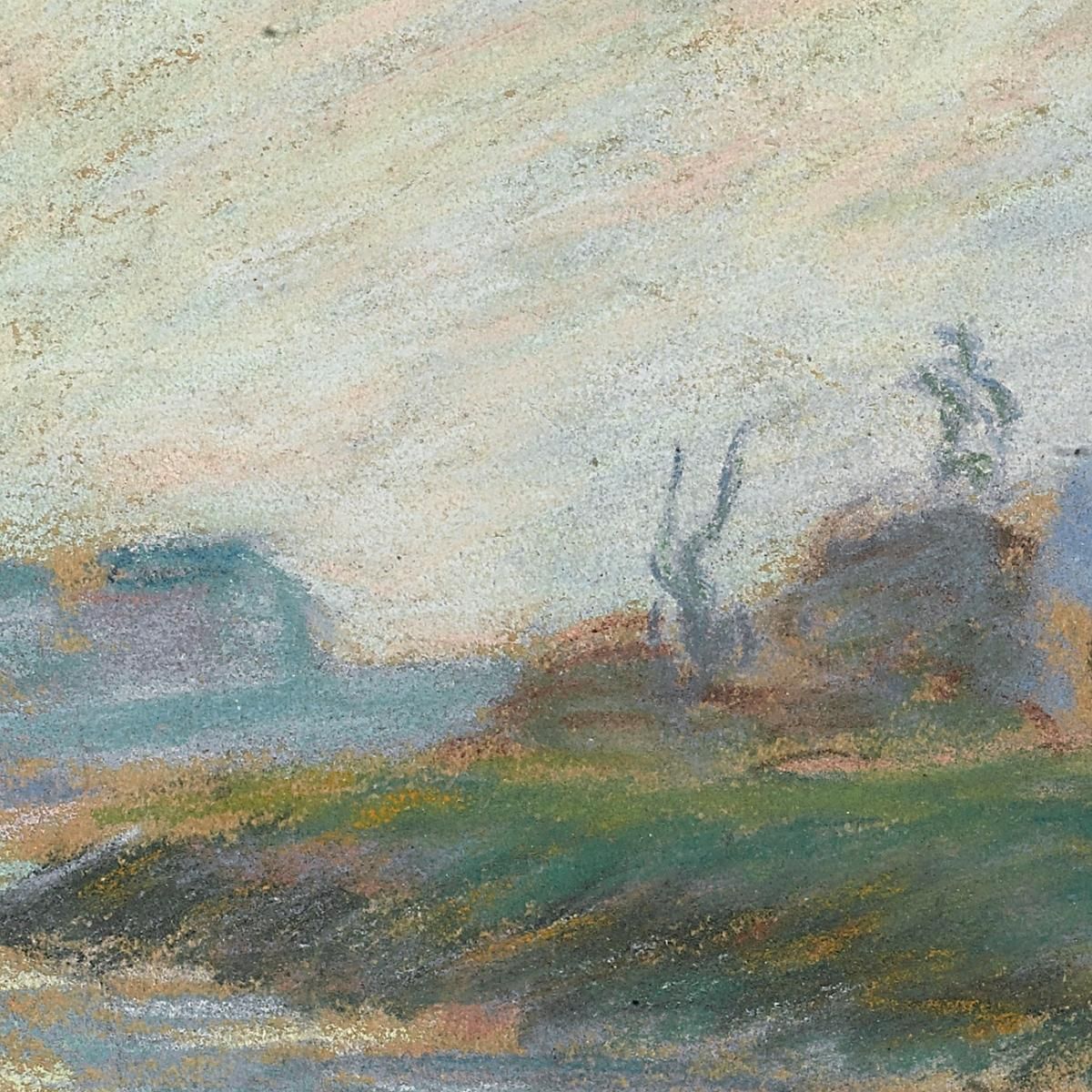 Confluenza Della Marna E Della Senna Île-De-France Armand Guillaumin agl11 quadro stampa su tela