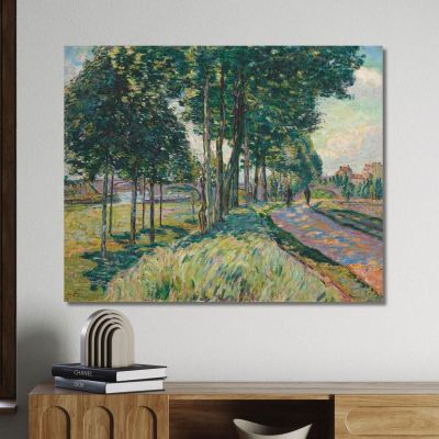 The Seine At Charenton 2 Armand Guillaumin, agl30 canvas print