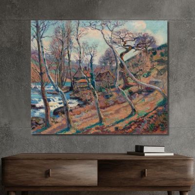 Bouchardon Mill Armand Guillaumin, agl50 canvas print