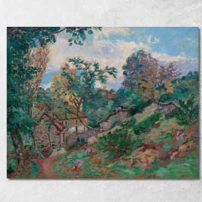 Paesaggio 2 Armand Guillaumin agl53 quadro stampa su tela