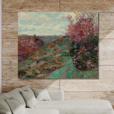 Paesaggio 3 Armand Guillaumin agl54 quadro stampa su tela Paesaggio 3 Armand Guillaumin agl54 quadro stampa su tela