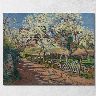 Paesaggio Di Primavera Armand Guillaumin agl65 quadro stampa su tela