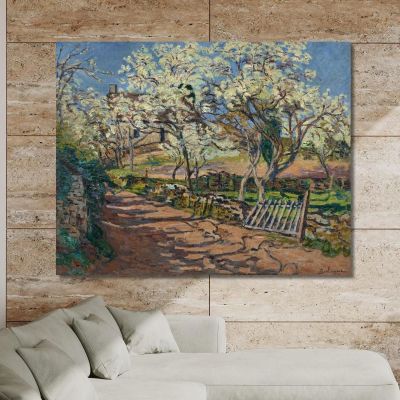 Spring Landscape Armand Guillaumin, agl65 canvas print