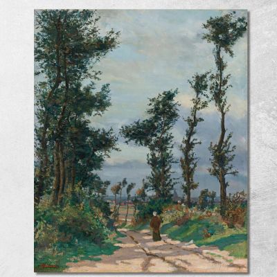 Paesaggio Dell'Île-De-France 2 Armand Guillaumin agl67 quadro stampa su tela