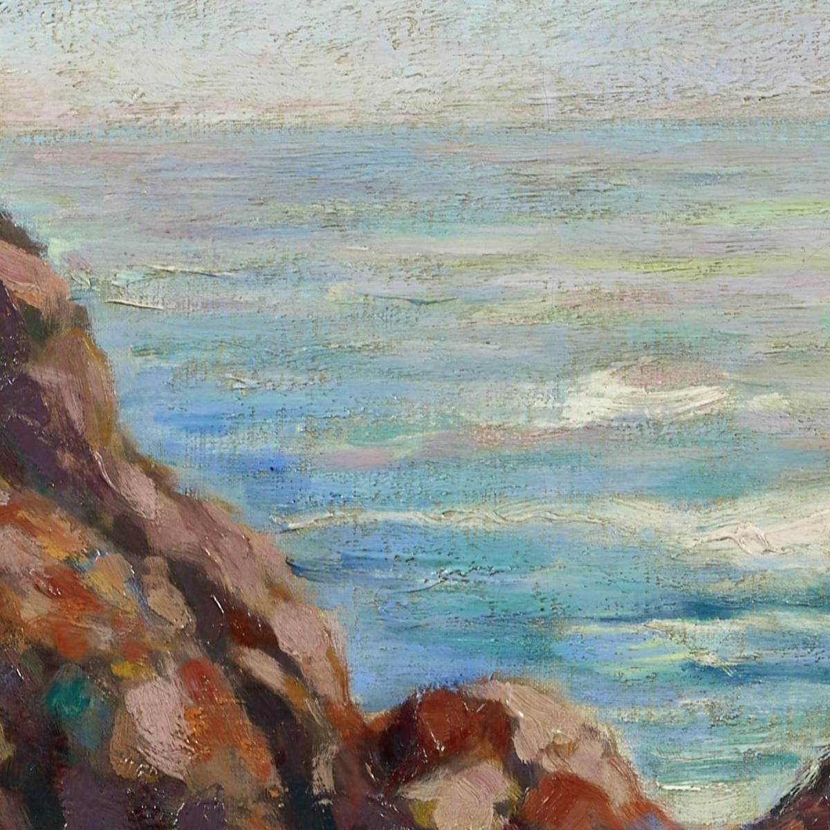 Barca A Vela Ad Agay Armand Guillaumin agl96 quadro stampa su tela