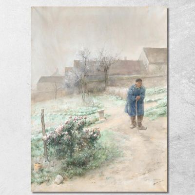 Novembre Carl Larsson clr39 quadro stampa su tela