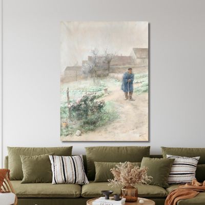 November Carl Larsson, clr39 drucken auf leinwand