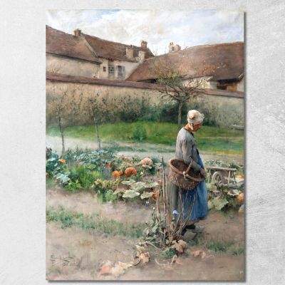 Ottobre Carl Larsson clr40 quadro stampa su tela