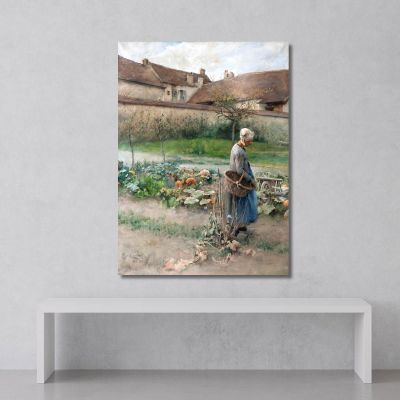 Oktober Carl Larsson, clr40 drucken auf leinwand
