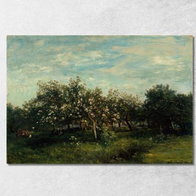 Fiori Di Melo Charles François Daubigny cfd4 quadro stampa su tela