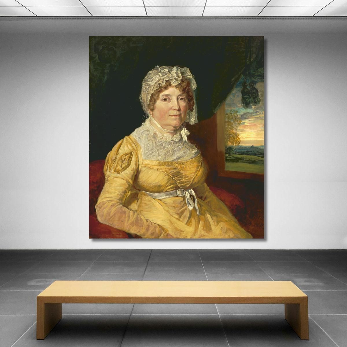 Una Donna Sconosciuta James Ward jwr8 quadro stampa su tela
