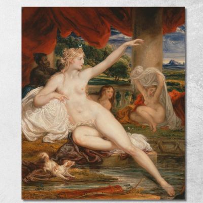 Diana Al Bagno James Ward jwr13 quadro stampa su tela