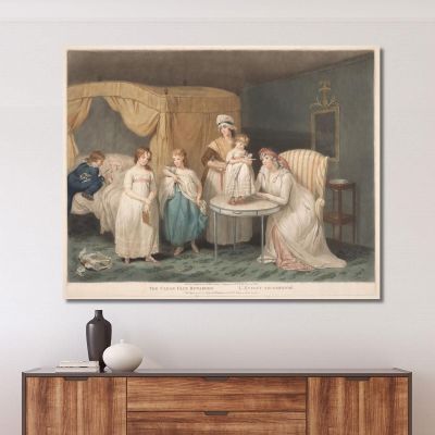 Il Volto Pulito Ricompensato James Ward jwr35 quadro stampa su tela