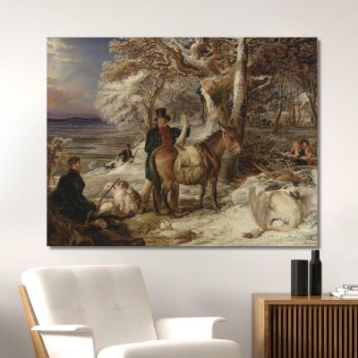 La Journée De Chasse James Ward, jwr37 tableau impression sur toile