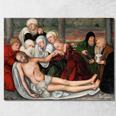 La Lamentazione Lucas Cranach the Elder lce79 quadro stampa su tela