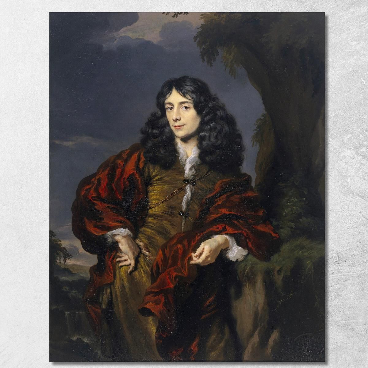 Ritratto Di Un Giovane Uomo Possibilmente Simon Van Alphen (1650-1730) Nicolaes Maes nma26 quadro stampa su tela Ritratto Di Un Giovane Uomo Possibilmente Simon Van Alphen (1650-1730) Nicolaes Maes nma26 quadro stampa su tela