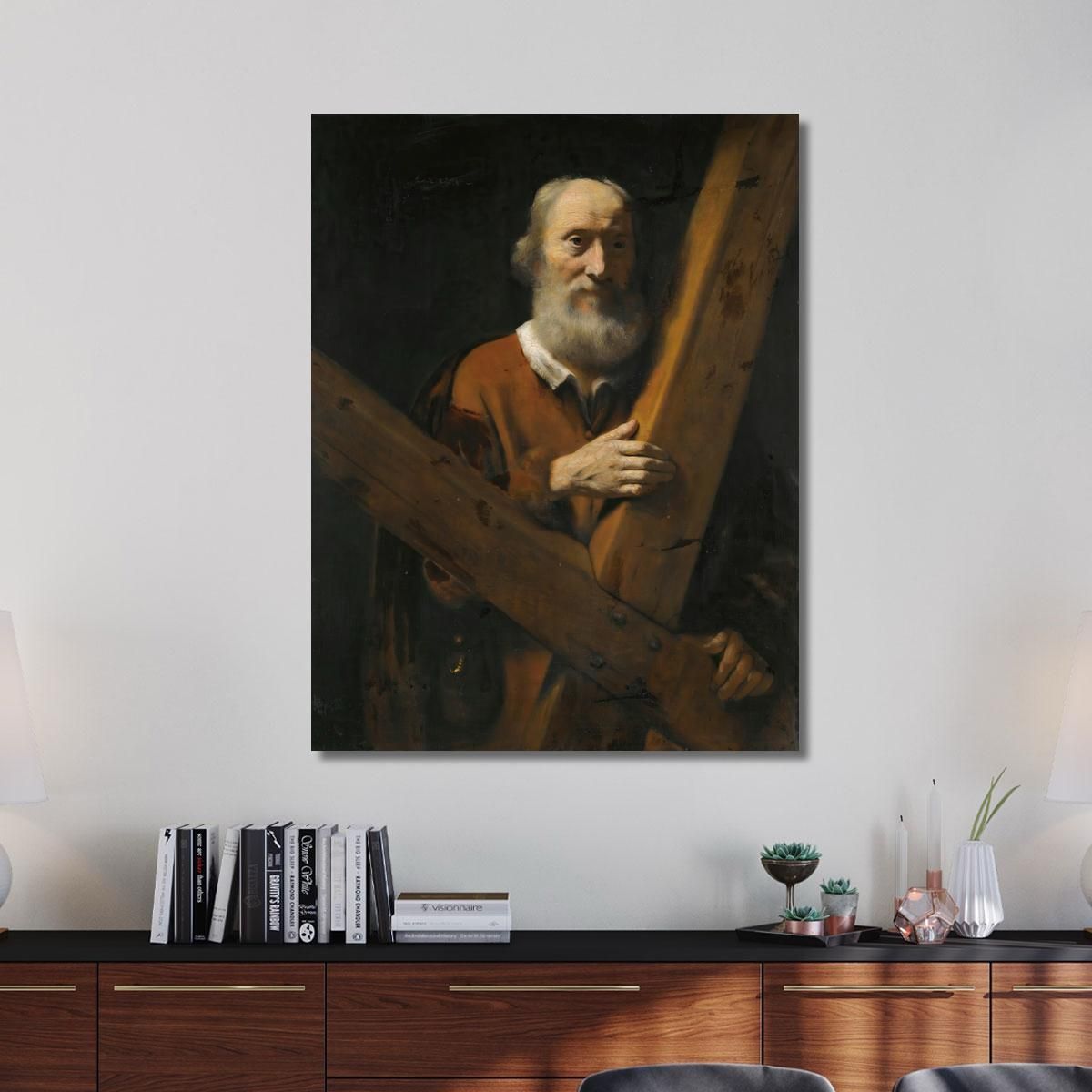 San Andrea Nicolaes Maes nma34 quadro stampa su tela
