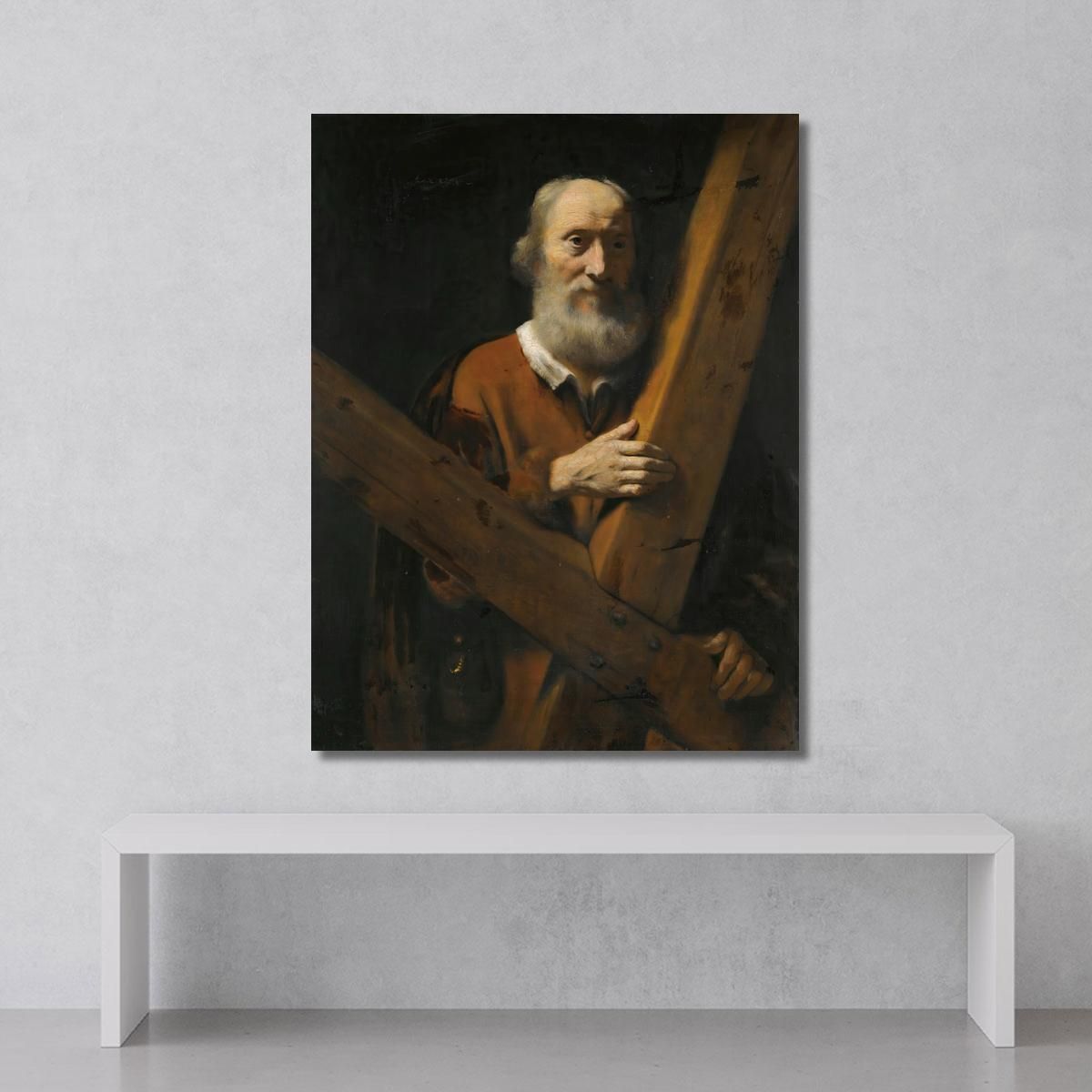 San Andrea Nicolaes Maes nma34 quadro stampa su tela