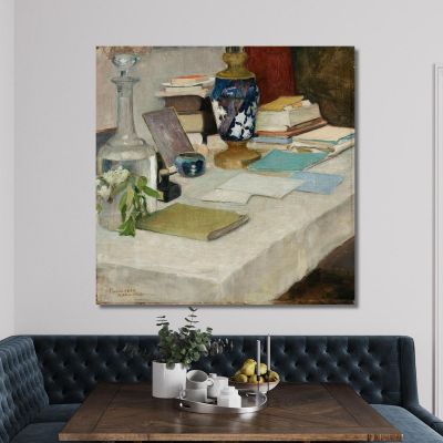 Nature Morte 2 Pekka Halonen, phl23 tableau impression sur toile