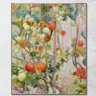 Pomodori Pekka Halonen phl31 quadro stampa su tela
