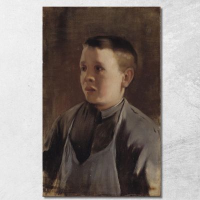 Ritratto Di Un Ragazzo Santiago Rusiñol srs30 quadro stampa su tela