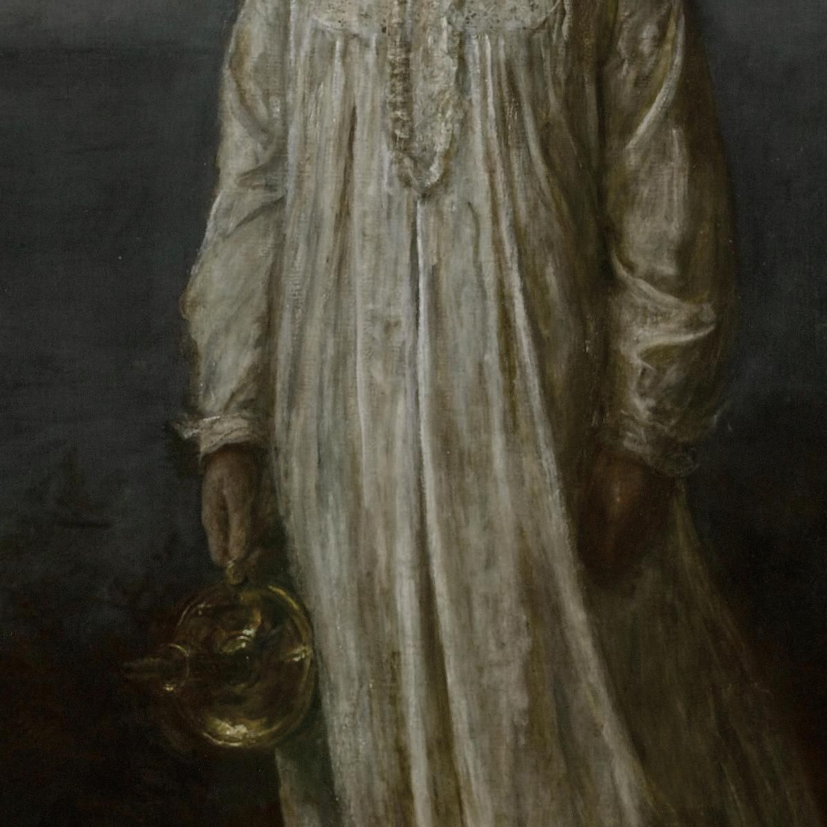 Una Sonnambula Sir John Everett Millais jem1 quadro stampa su tela