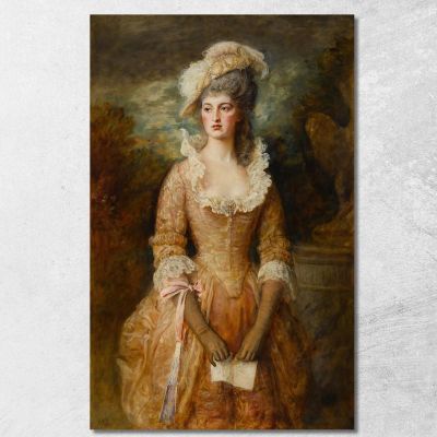 Clarissa Sir John Everett Millais jem6 quadro stampa su tela