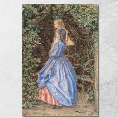 Primavera Sir John Everett Millais jem38 quadro stampa su tela