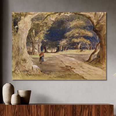 La Zingara Sir John Everett Millais, jem52 quadro stampa su tela