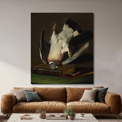 A Dead Wood Pigeon Ferdinand von Wright, fvw1 canvas print