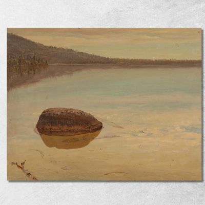Lago Katahdin Frederic Edwin Church fec28 quadro stampa su tela