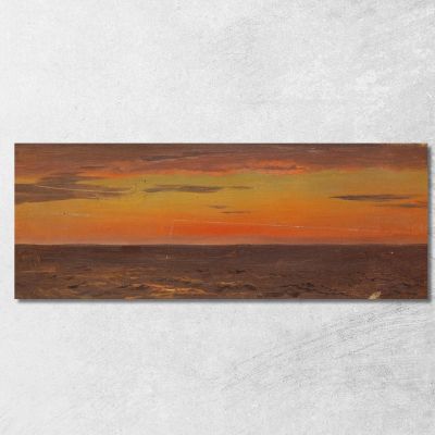 Paesaggio Marino Frederic Edwin Church fec74 quadro stampa su tela