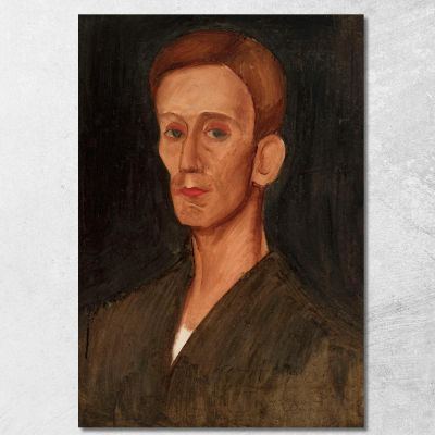Ritratto Di Józef Czapski Zygmunt Waliszewski zwl33 quadro stampa su tela