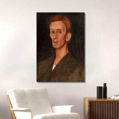 Ritratto Di Józef Czapski Zygmunt Waliszewski, zwl33 quadro stampa su tela