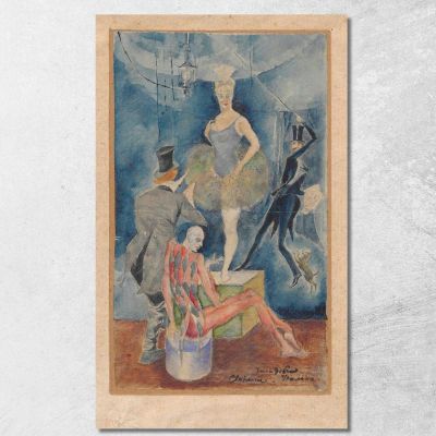 Scena In Un Circo Svetlana Zygmunt Waliszewski zwl36 quadro stampa su tela