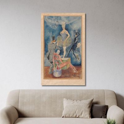 Scena In Un Circo Svetlana Zygmunt Waliszewski, zwl36 quadro stampa su tela